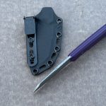 Nóż MK Knives & Tools Flin "Expedition" Stonewash M390 Purple G10 Black Kydex - obrazek 7