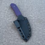 Nóż MK Knives & Tools Flin "Expedition" Stonewash M390 Purple G10 Black Kydex - obrazek 3