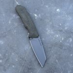 Nóż MK Knives & Tools Flin "Expedition" Stonewash M390 Green Canvas Micarta/Black G10 Black Kydex - obrazek 7