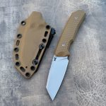 Nóż MK Knives & Tools Flin "Expedition" Glass Blasted M390 Coyote G10 Coyote Kydex