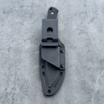 Nóż SJ-Knife Mamba 'Pitch' Satin Elmax Black G10 Black Kydex - obrazek 7