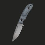 Nóż TRC Knives Kosmos Satin RWL-34 Black Canvas Micarta Kydex - obrazek 5