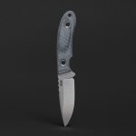 Nóż TRC Knives Kosmos Satin RWL-34 Black Canvas Micarta Kydex - obrazek 4