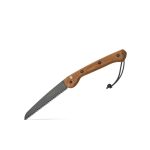 WOXNA Hälsing 180 – Piła Bushcraftowa Premium 180 mm + Skórzana Pochwa | Stal Węglowa w Czarnej Oksydzie - obrazek 17
