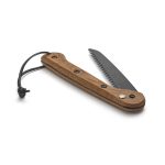 WOXNA Hälsing 180 – Piła Bushcraftowa Premium 180 mm + Skórzana Pochwa | Stal Węglowa w Czarnej Oksydzie - obrazek 15