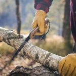 WOXNA Hälsing 180 – Piła Bushcraftowa Premium 180 mm + Skórzana Pochwa | Stal Węglowa w Czarnej Oksydzie - obrazek 12