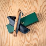 WOXNA Hälsing 180 – Piła Bushcraftowa Premium 180 mm + Skórzana Pochwa | Stal Węglowa w Czarnej Oksydzie - obrazek 4