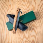 WOXNA Hälsing 250 – Piła Bushcraftowa Premium 250 mm + Skórzana Pochwa | Stal Węglowa w Czarnej Oksydzie - obrazek 3