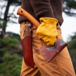 WOXNA Ljusnan 180 – Piła Bushcraftowa Premium 180 mm + Skórzana Pochwa | Stal Nierdzewna - obrazek 2