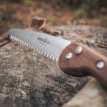 WOXNA Ljusnan 180 – Piła Bushcraftowa Premium 180 mm + Skórzana Pochwa | Stal Nierdzewna - obrazek 5
