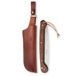 WOXNA Ljusnan 250 – Piła Bushcraftowa Premium 250 mm + Skórzana Pochwa | Stal Nierdzewna