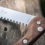 WOXNA Ljusnan 250 – Piła Bushcraftowa Premium 250 mm + Skórzana Pochwa | Stal Nierdzewna - obrazek 10