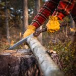 WOXNA Ljusnan 250 – Piła Bushcraftowa Premium 250 mm + Skórzana Pochwa | Stal Nierdzewna - obrazek 11