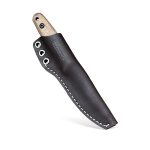 Nóż BPS Knives Finn Lite SSH Stylistyka Puukko - Stal Nierdzewa Drewno Orzech Brązowa Skórzana Pochwa - obrazek 8