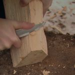 Nóż BPS Knives Finn Lite SSH Stylistyka Puukko - Stal Nierdzewa Drewno Orzech Brązowa Skórzana Pochwa - obrazek 10