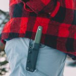 Nóż outdoorowy BPS Knives Aurora VG-10 zielone G10 Kydex - obrazek 12