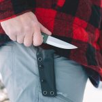 Nóż outdoorowy BPS Knives Aurora VG-10 zielone G10 Kydex - obrazek 13