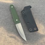 Nóż outdoorowy BPS Knives Aurora VG-10 zielone G10 Kydex - obrazek 6