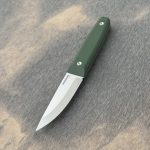 Nóż outdoorowy BPS Knives Aurora VG-10 zielone G10 Kydex - obrazek 3
