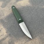 Nóż outdoorowy BPS Knives Aurora VG-10 zielone G10 Kydex - obrazek 2