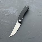 Nóż składany BPS Knives Colibri Black Stal Nierdzewna 14C28N Czarne G10 Phantom & Front Flipper Liner Lock