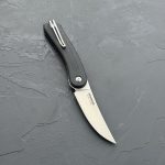 Nóż składany BPS Knives Colibri Black Stal Nierdzewna 14C28N Czarne G10 Phantom & Front Flipper Liner Lock - obrazek 4