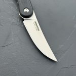 Nóż składany BPS Knives Colibri Black Stal Nierdzewna 14C28N Czarne G10 Phantom & Front Flipper Liner Lock - obrazek 5