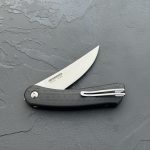 Nóż składany BPS Knives Colibri Black Stal Nierdzewna 14C28N Czarne G10 Phantom & Front Flipper Liner Lock - obrazek 6
