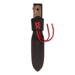 Nóż terenowy BPS Knives Gotur Stal D2 drewno orzech skórzana pochwa - obrazek 11